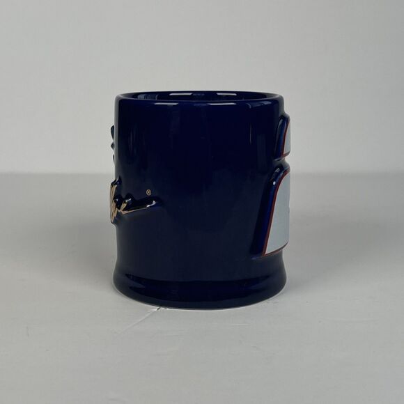 Nascar Rusty Wallace #2 embossed 3D gilded signature Blue Gold Coffee‎ Cup Mug - Picture 5 of 9